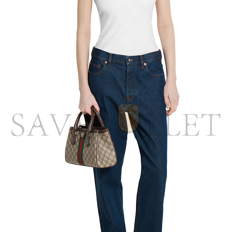 GUCCI OPHIDIA SMALL TOTE BAG 836840 (25.5*18*10.5cm) GUCCI OPHIDIA SMALL TOTE BAG 836840 (25.5*18*10.5cm)